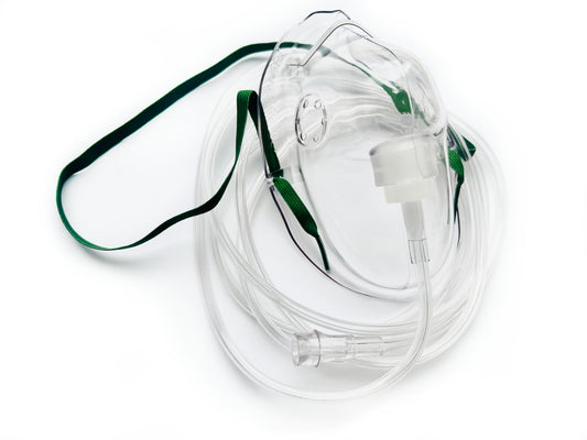 Sauerstoffmaske mit Schlauch